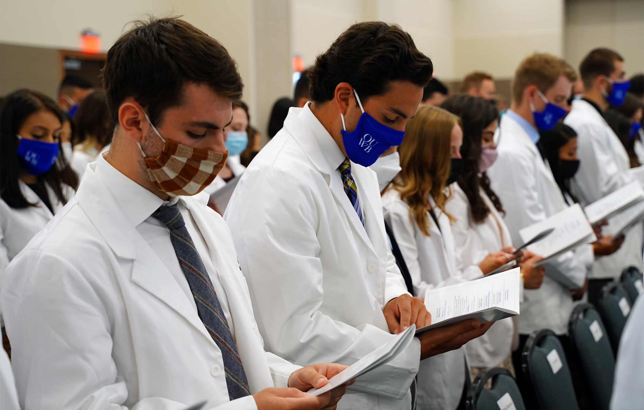 White Coat Ceremony launches medical school journey for OUWB Class of 2025